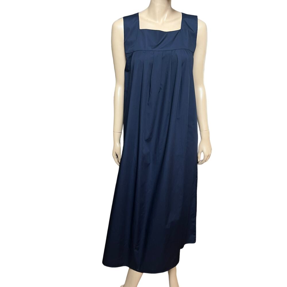 Simplicite Midi Dress Size Fit Medium /Large Cotton /Poly Blend Sleeveless